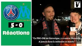 MARSEILLE - PARIS (OM-PSG) (5-0) - REACTIONS