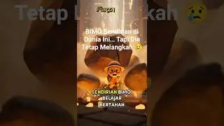 BIMO Sendirian di Dunia Ini Tapi Dia Tetap Melangkah😢#Shorts#YouTubeShorts#animation#ViralShorts#FYP