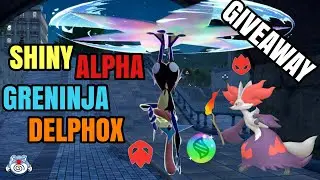 Pok&eacute;mon Legends ZA: Shiny Alpha Greninja & Shiny Alpha Delphox Giveaway