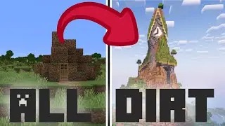 I Built the CHEAPEST MEGA Base in Minecraft Survival..
