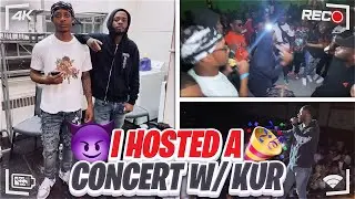 I Hosted A Concert W/KUR This How It Went⭐️🔥😱