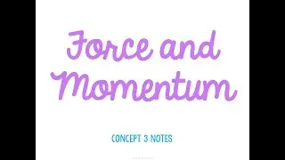 Unit 2 Motion and Force Concept 3 Notes *UPDATED*