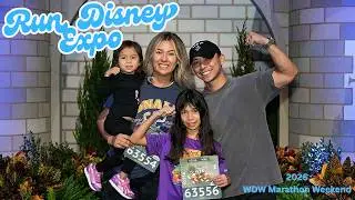 RunDisney Expo 2026 🤯 ПОЛНЫЙ ТУР | Номера участников забега на 10 км в Walt Disney World, сувенир...