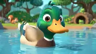 Rățușca veselă 🦆 C&acirc;ntecel vesel pentru copii 🎶🌈 Yaii Kids Rom&acirc;nia