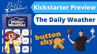 The Daily Weather Game Spotlight (a Kickstarter Preview for Button Shy Games)