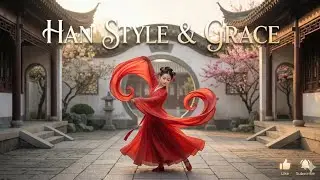Han Style and Grace | Elegant Chinese Classical Dance 🩰 | Haiboya Music and Arts Education | #shorts