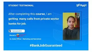 Yamuna shares her BygC course experience.
