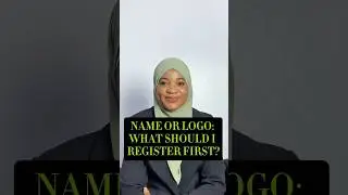 NAME OR LOGO: WHAT SHOULD I REGISTER FIRST? #iplaw #trademark #copyright #musiclaw  #thegreenlawyer