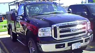 2005 Ford F350 Reg Cab 6.0 Diesel Utility Box