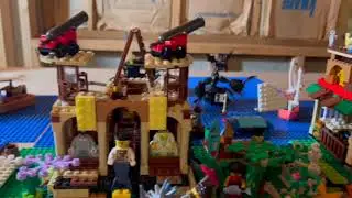 Lego Friday Part 1: Hospital MOC and Downtown UPDATE