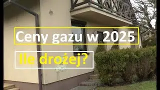 Cena gazu w 2025 | Rachunek za gaz Dom 150m2 | Ile drożej