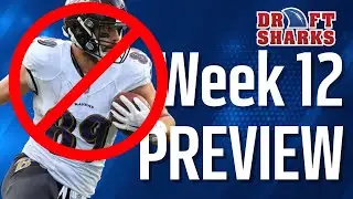 Mark Andrews' Injury Boosts THIS Young Player | Week 12 Fantasy Football Preview