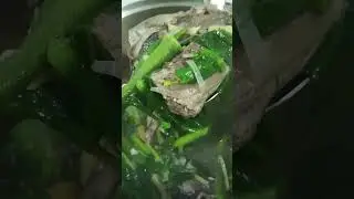 Tuna Soup With Vegetable #asmr #cooking #fish #shortsfeed #satisfying #viral #trending #short