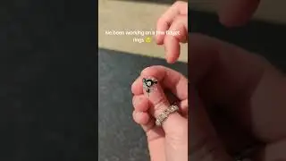 handmade fidget rings. #wireart #diy #rings #fidget
