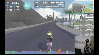 Zwift Crit Racing Club &ndash; Volcano Circuit  Category D