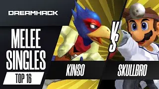 Kins0 vs skullbro - Melee Singles Losers Top 16 - DreamHack Rotterdam