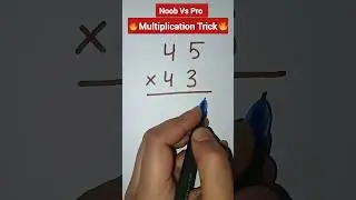 Nice multiplication short trick #trending #education #viral #youtubeshorts #multiply 🔥🔥