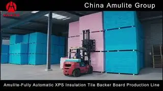 Amulite-Ultra-low Density Water-Resistant XPS Insulation Backer Board Making Machine