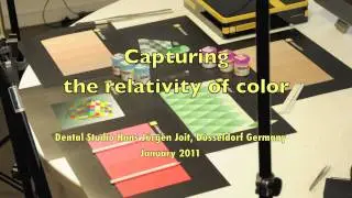 Capturing the relativity of color full version