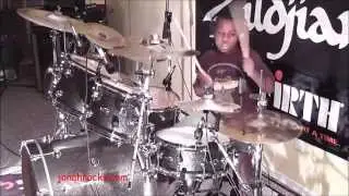 Nirvana - Smells Like Teen Spirit, 9 Year Old Drummer, Jonah Rocks.