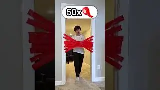 1 vs 100 Layer Duct Tape Challenge!