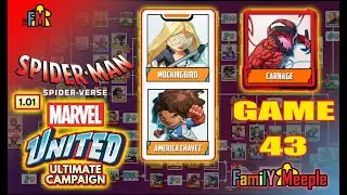 CMON   Marvel United   S1  Ultimate Campaign    Ep43   Mocckingbird & America Chaves vs  Carnage