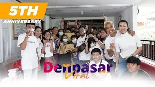 Ulang Tahun Denpasar Viral ke 5th adakan Baksos di Panti Asuhan Sunya Giri Denpasar