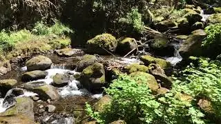 Multnomah Creek rocks slo-mo