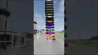 &ldquo;Rainbow Crash Madness! Supra vs BMW M4 vs Bus &ndash; Colorful Destruction in BeamNG Drive!&rdquo;🌈💥