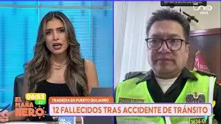 12 fallecidos tras accidente de tr&aacute;nsito