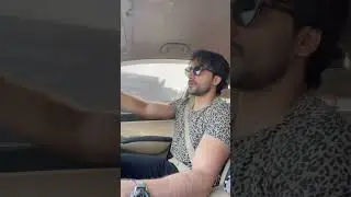 Hammad Farooqui random car video #cardriving #goodday #handsomehero #hammadfarooqui