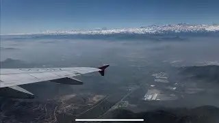 Decolagem A320-200 Latam Santiago ( Chile) - Rio de Janeiro
