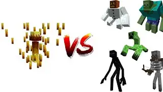 minecraft mutant blaze vs all mutants creatures