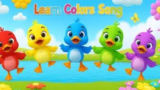 🦆🎵 5 Little Cute Ducks | Fun Nursery Rhyme for Kids 🎶👶