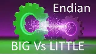 Little Endian vs Big Endian | Simple Trick to Remember Forever!