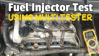 Paano Malaman kung isa sa Fuel Injector ay Palyado Gamit ang Multi Tester FUEL INJECTOR using Tester