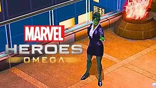 Marvel Heroes Omega 2024 NEW UPDATED She-Hulk Gameplay.