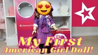 ❤️ My FIRST American Girl Doll! Boxing Opening with EXTRA Accessories!