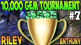10,000 SMITE GEM DUEL TOURNAMENT - Riley vs Anthuny | Round 4 (Match 2)
