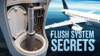 Aircraft Toilet Engineering Secrets! How They Work at 35,000 Feet