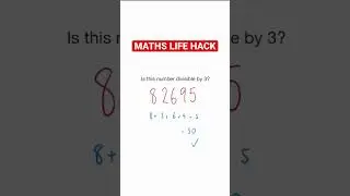 Math Life Hack - 2 #shorts