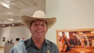 A short interview with Jay Adcock at the 2025 TCAA show about his pieces in it