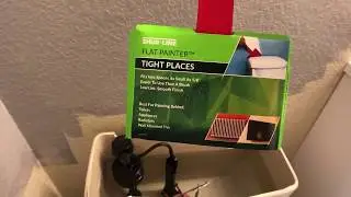 Easiest way to paint in really tight spaces