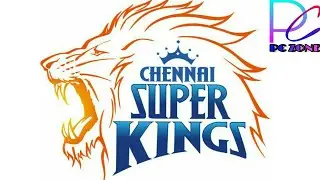 HOW TO DRAW A Chennai Super Kings (CSK) design logo/Drawing CSK logo/CSK 2018 IPL logo