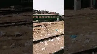 102dn Subak Khurram express entering Lahore junction railway station with GEU-20 4559.