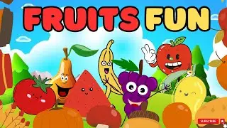 Learn Names of Fruits Funny talking | Fun for Kids in Hindi | The Fruit Friends English vocabulary 😋