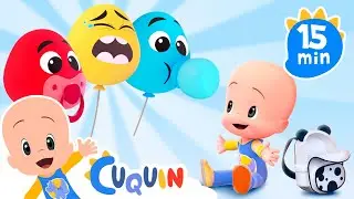 Tiny balloons | Cleo & Cuquin Educational Videos for Children