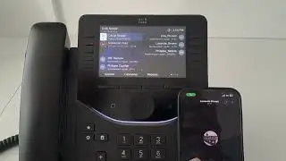 Webex App and 9861 Phone sync user sebastien