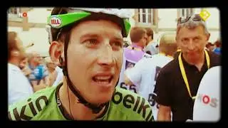 De Avondetappe 07 07 2013 Johnny Hoogerland, Roy Curvers (interview Tom Dumoulin)