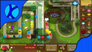 BTD5 Gameplay (Forgotten Garden)